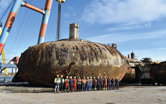 Ocean Kinetics marine team successfully lift the final Buchan Alpha pontoon