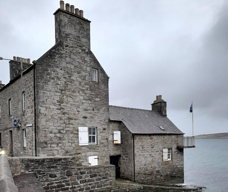 Ocean Kinetics restores 200-year-old Copeland Lodberry on Lerwick's waterfront.